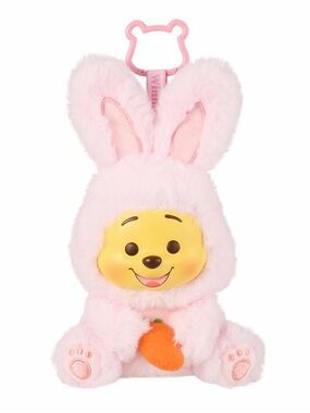 MINISO Disney Winnie The Pooh PINK BUNNY Naughty Party Blind Box Figure Plush